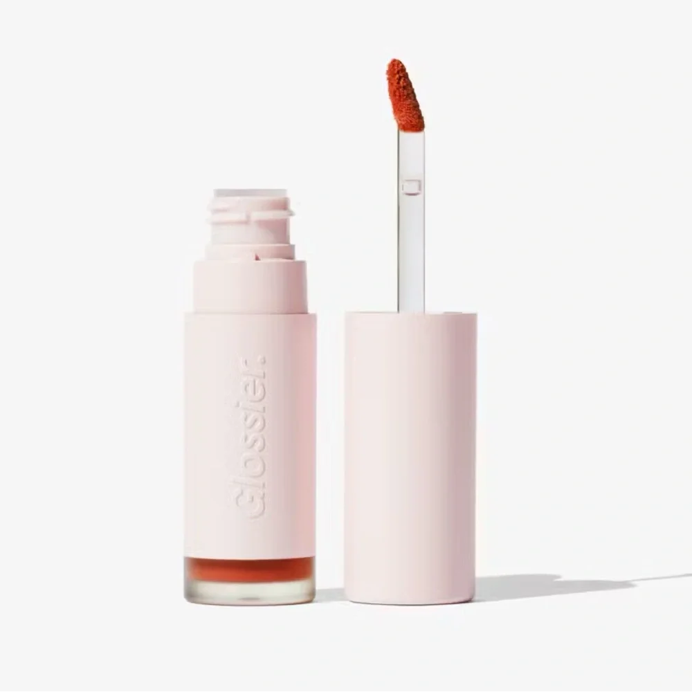 Glossier Strike Burnt-Orange G-suite Lip Creme NIB